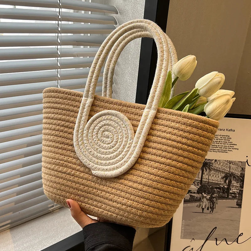 Skopelos - Woven Bucket Bag