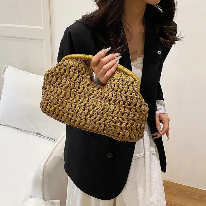 Losinj - Rattan Clutch