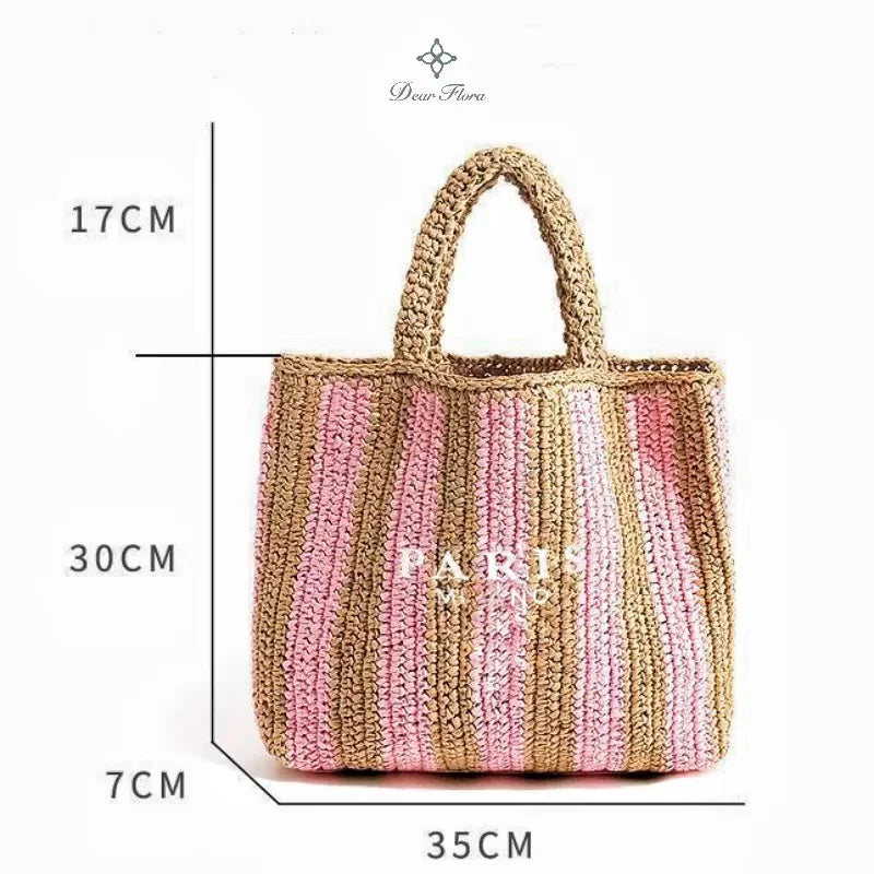 Comillas - Raffia Tote Bag