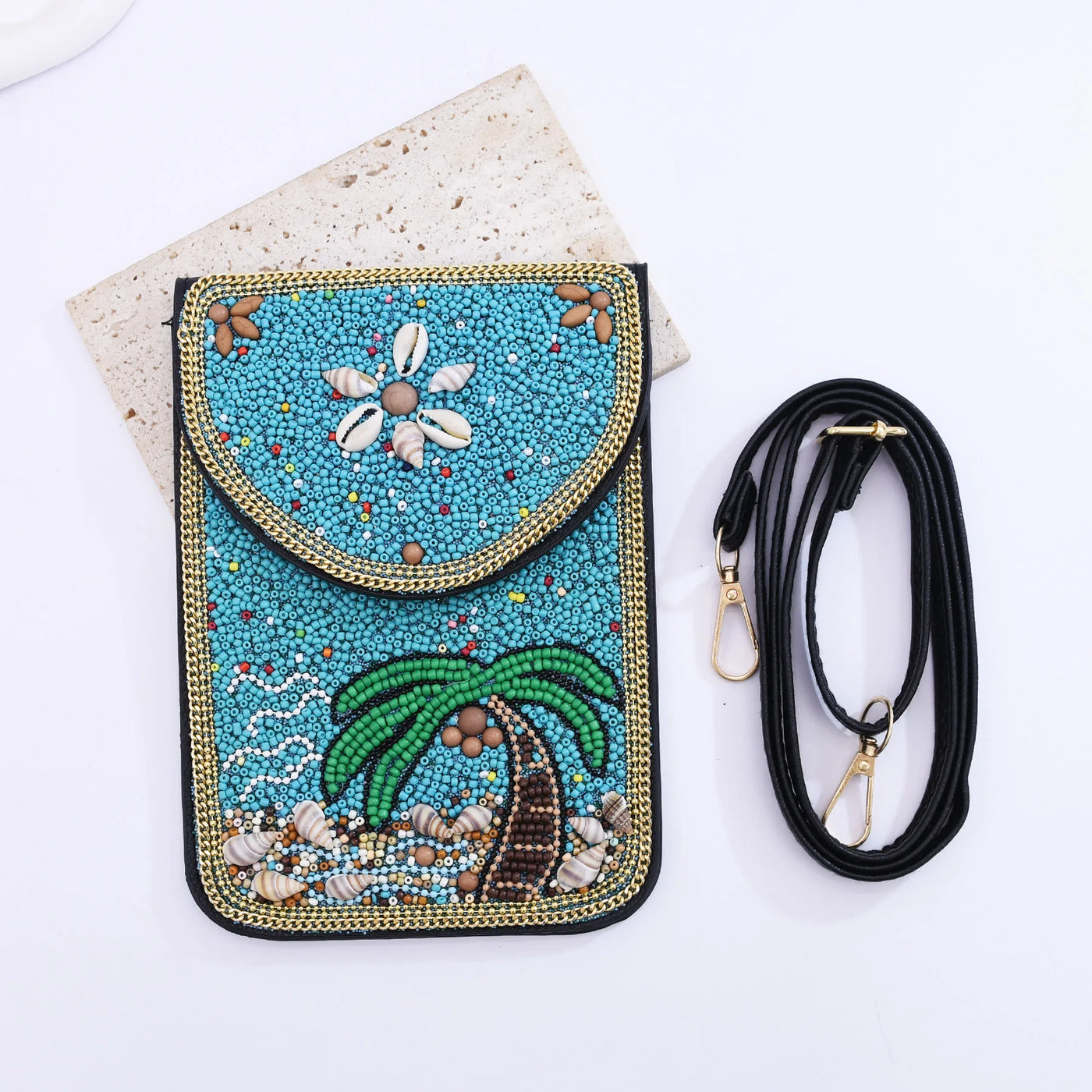 Perast - Straw Crossbody Bag