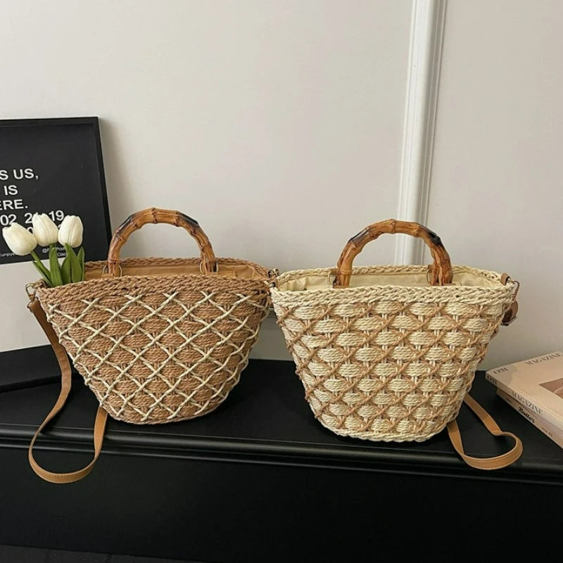 Sifnos - Straw Crossbody Bag