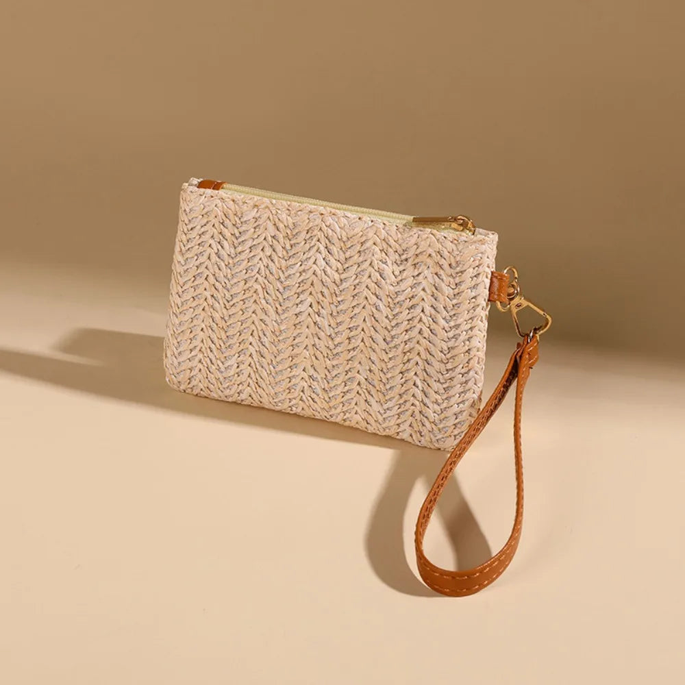 Vejer - Straw Clutch