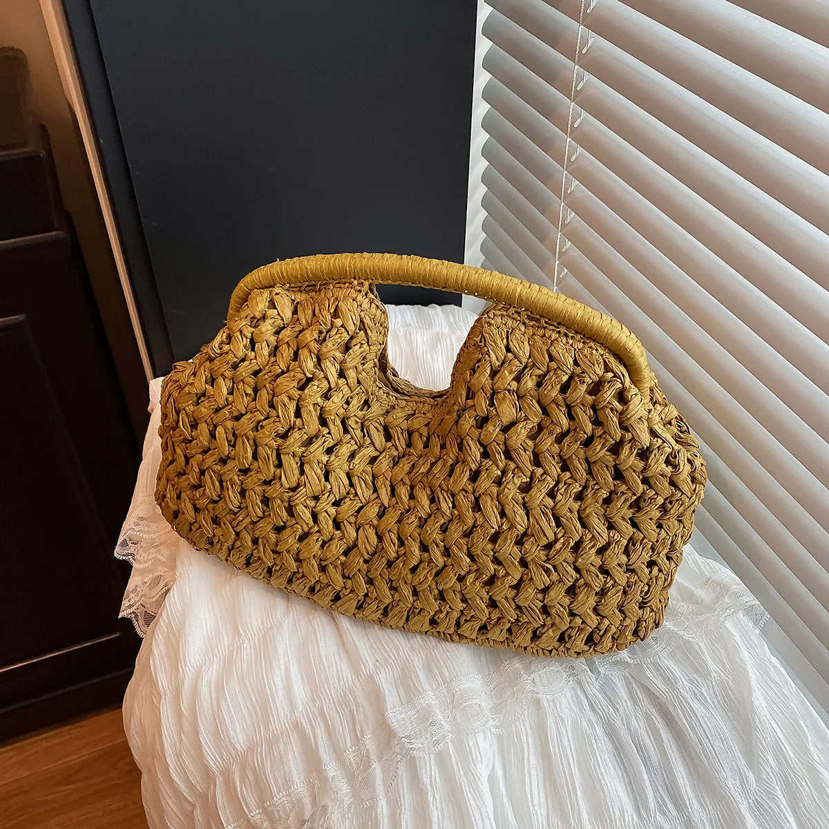 Furore - Straw Beach Tote