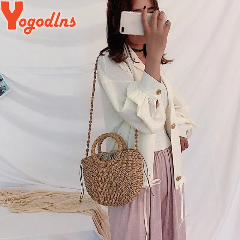Cunda - Rattan Crossbody Bag