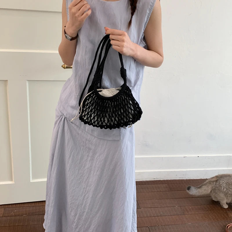 Salou - Straw Crossbody Bag