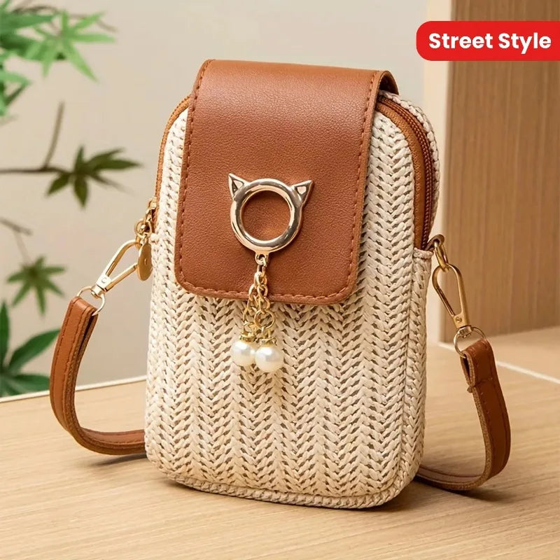 Calella - Straw Crossbody Bag