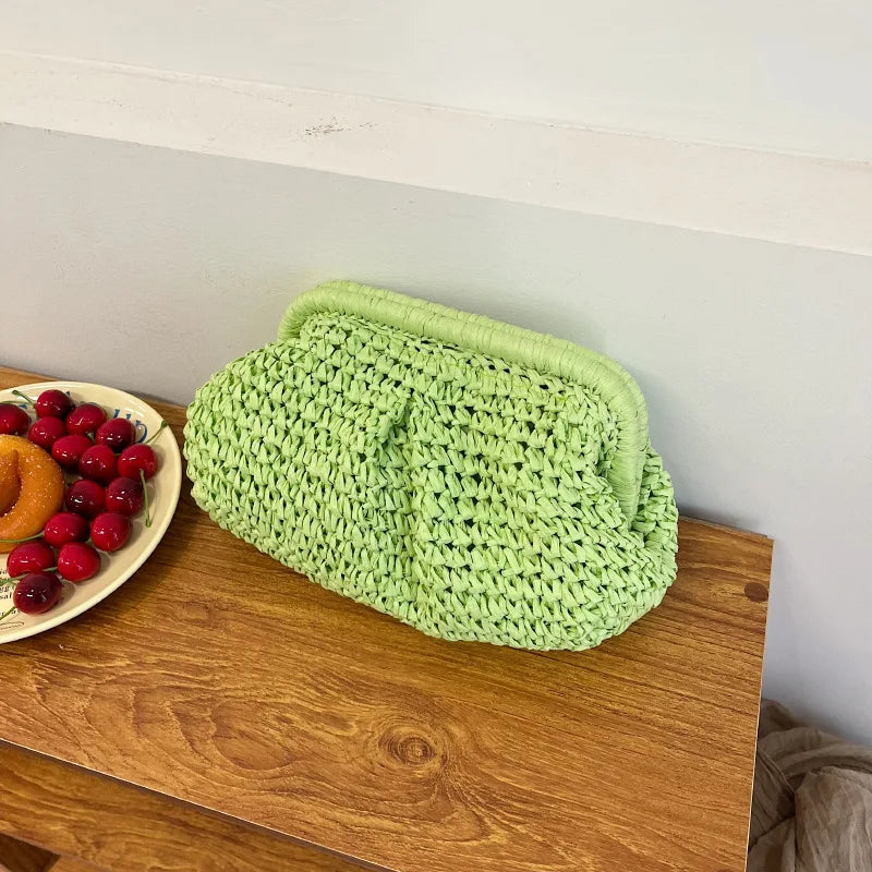 Llafranc - Straw Clutch