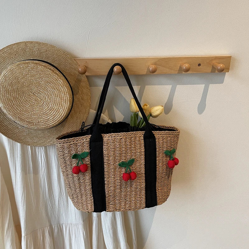 Gassin - Straw Beach Tote