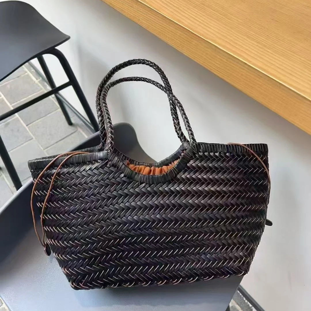 Tamariu - Straw Bucket Bag