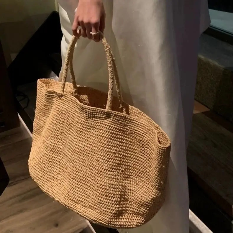 Sanary - Raffia Tote Bag