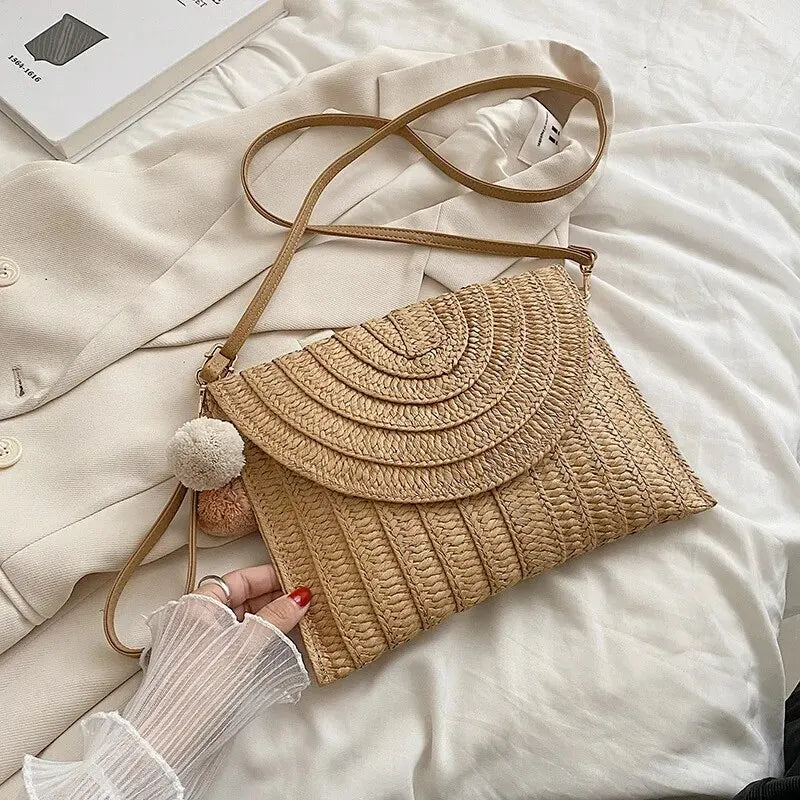 Skiathos - Straw Clutch