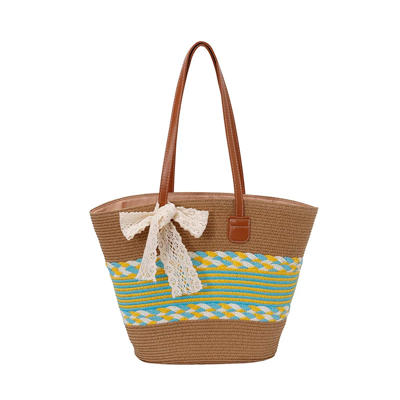 Alcudia - Straw Tote Bag