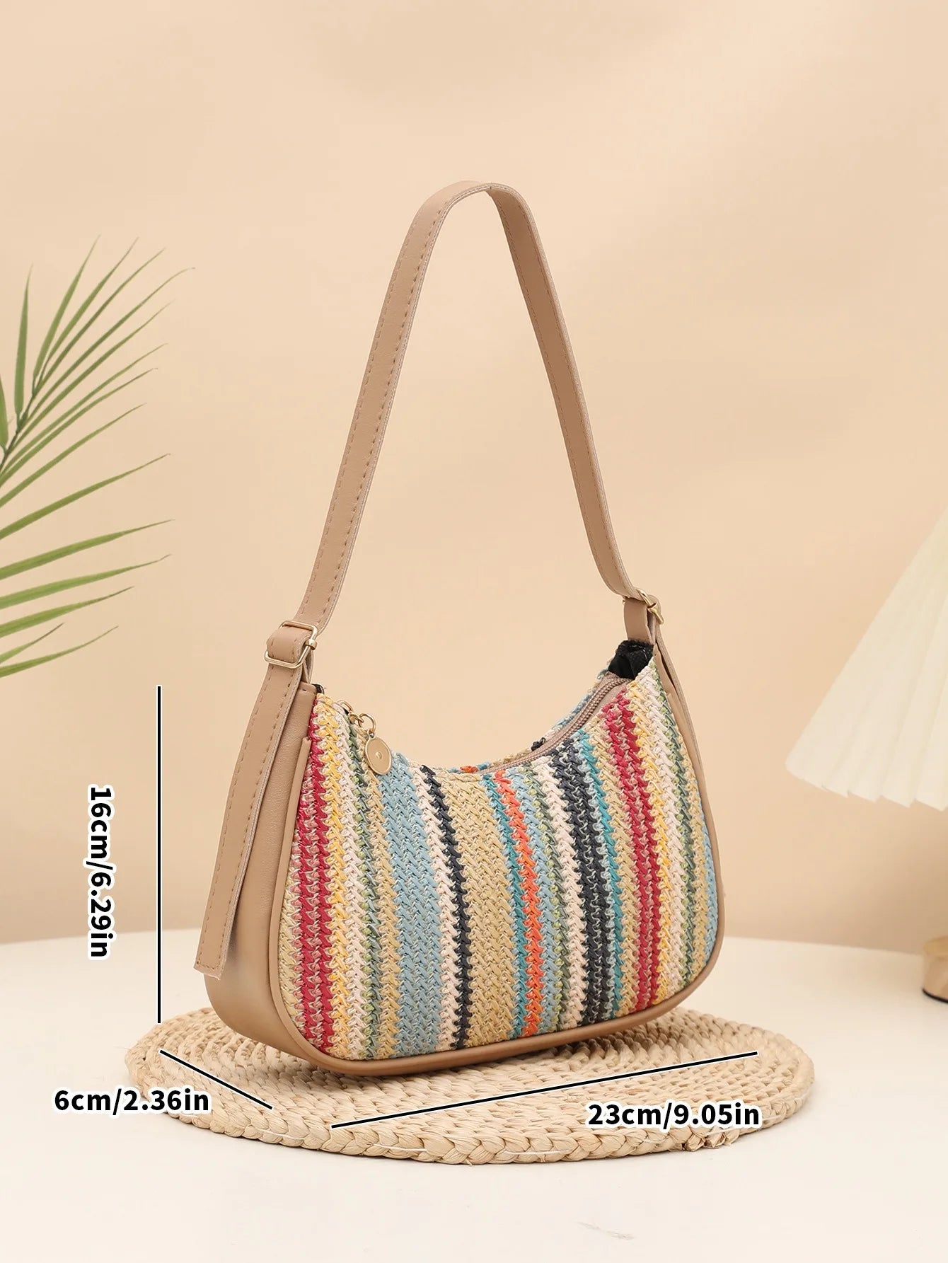 Javea - Straw Crossbody Bag
