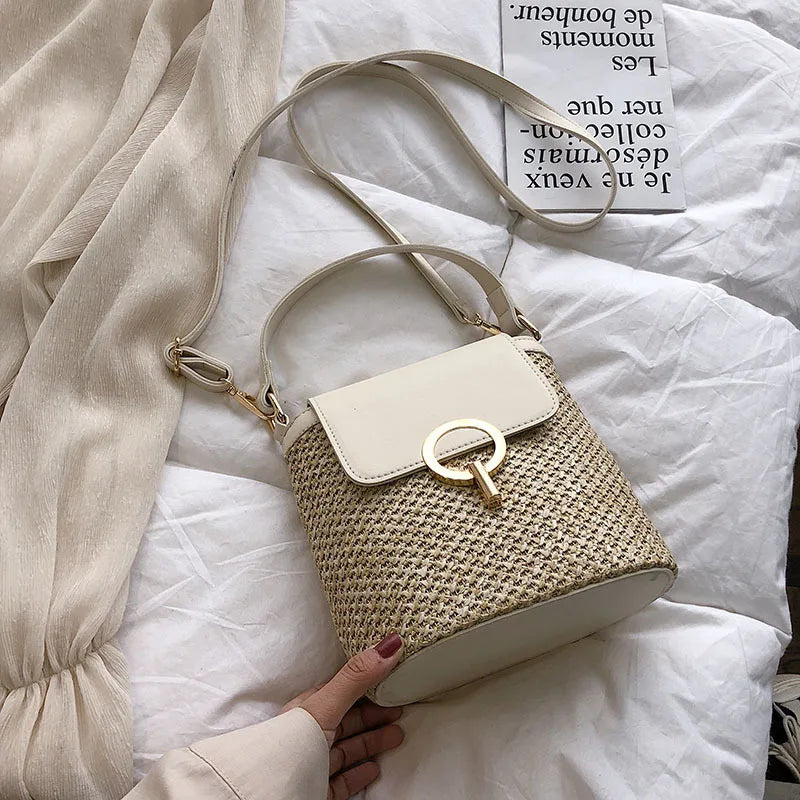 Caprera - Rattan Crossbody Bag