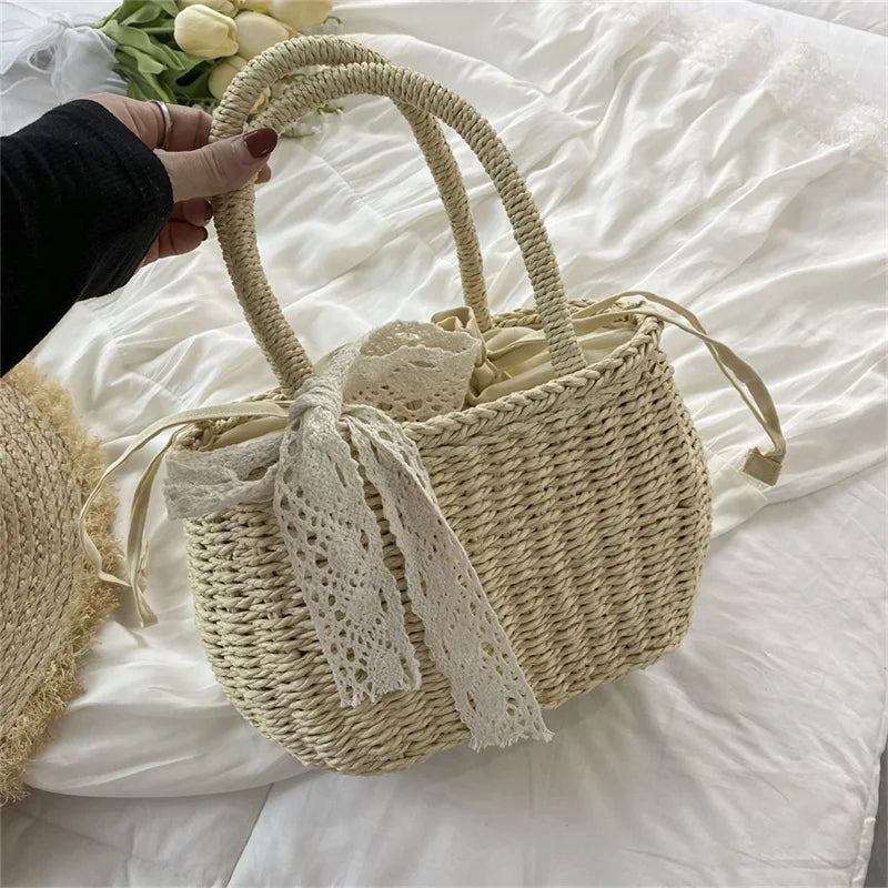 Solta - Rattan Crossbody Bag