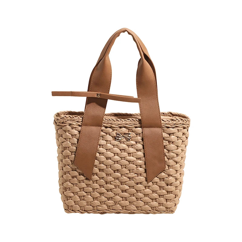 Mougins - Straw Clutch