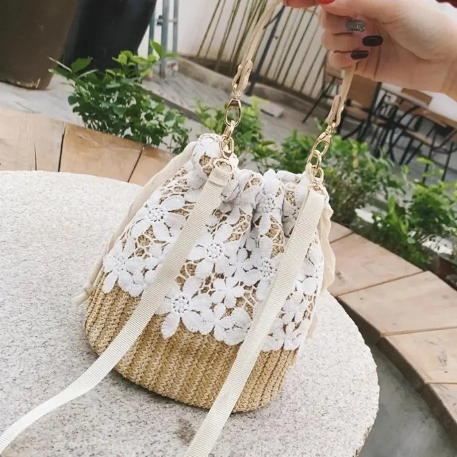 Alassio - Straw Crossbody Bag