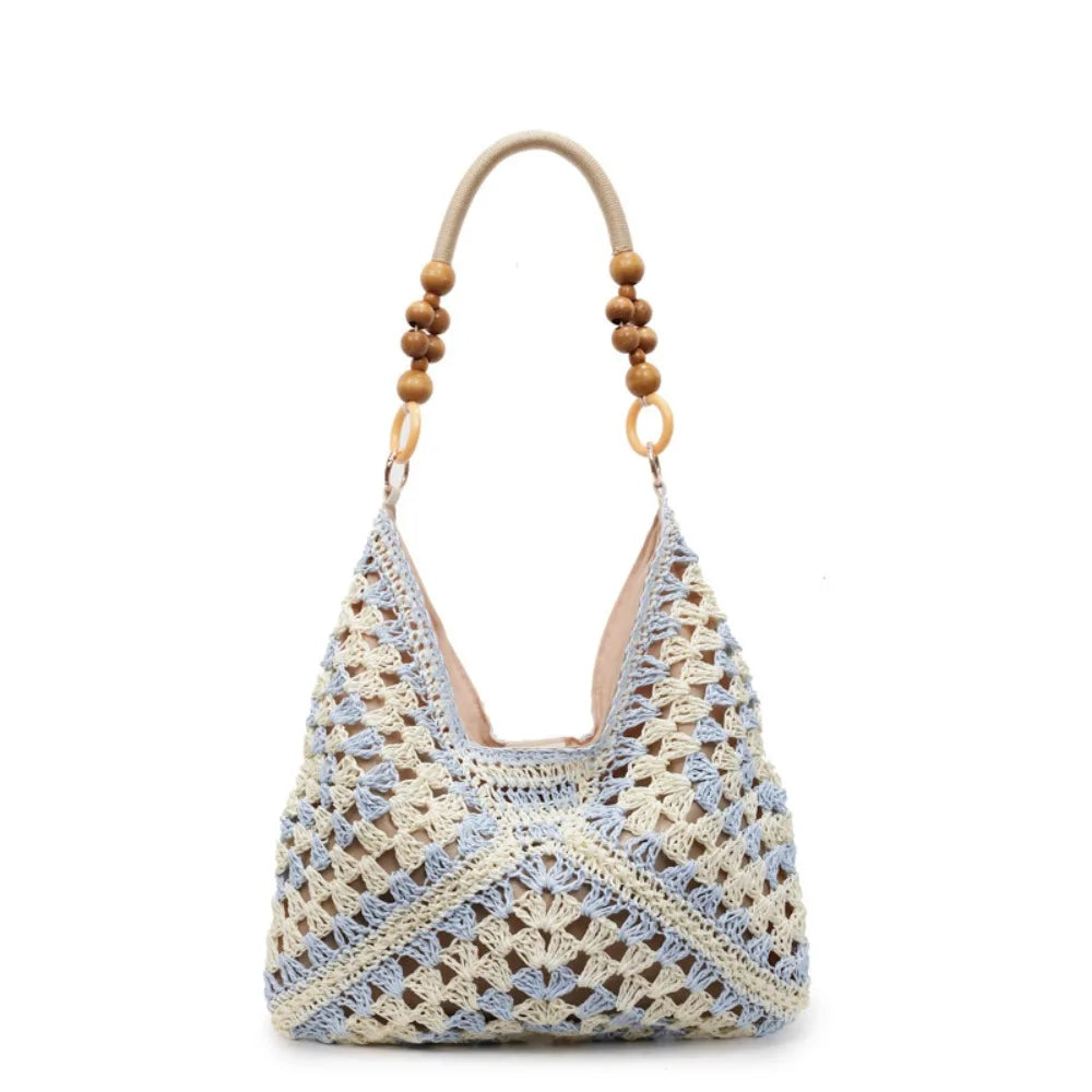 Chia - Straw Bucket Bag
