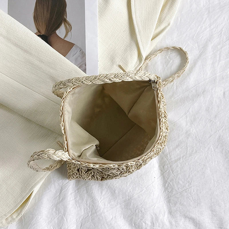 Ortigia - Straw Crossbody Bag