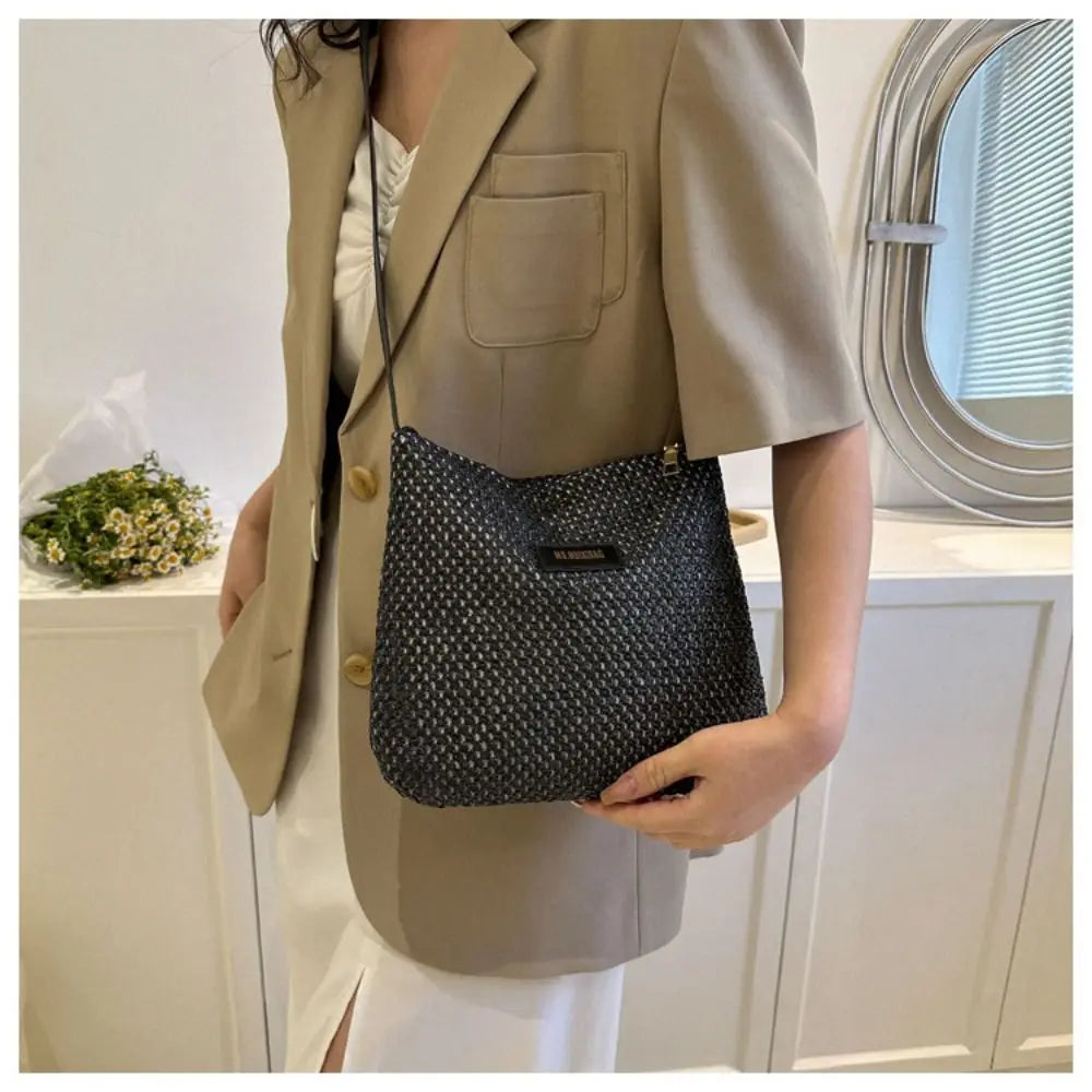 Bodrum - Straw Crossbody Bag