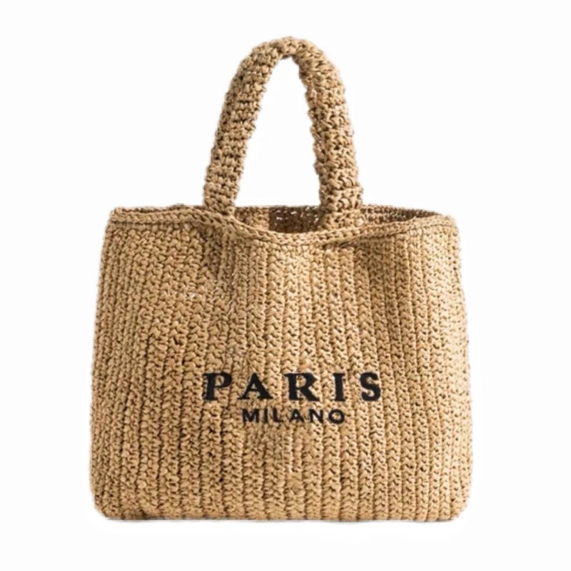 Comillas - Raffia Tote Bag