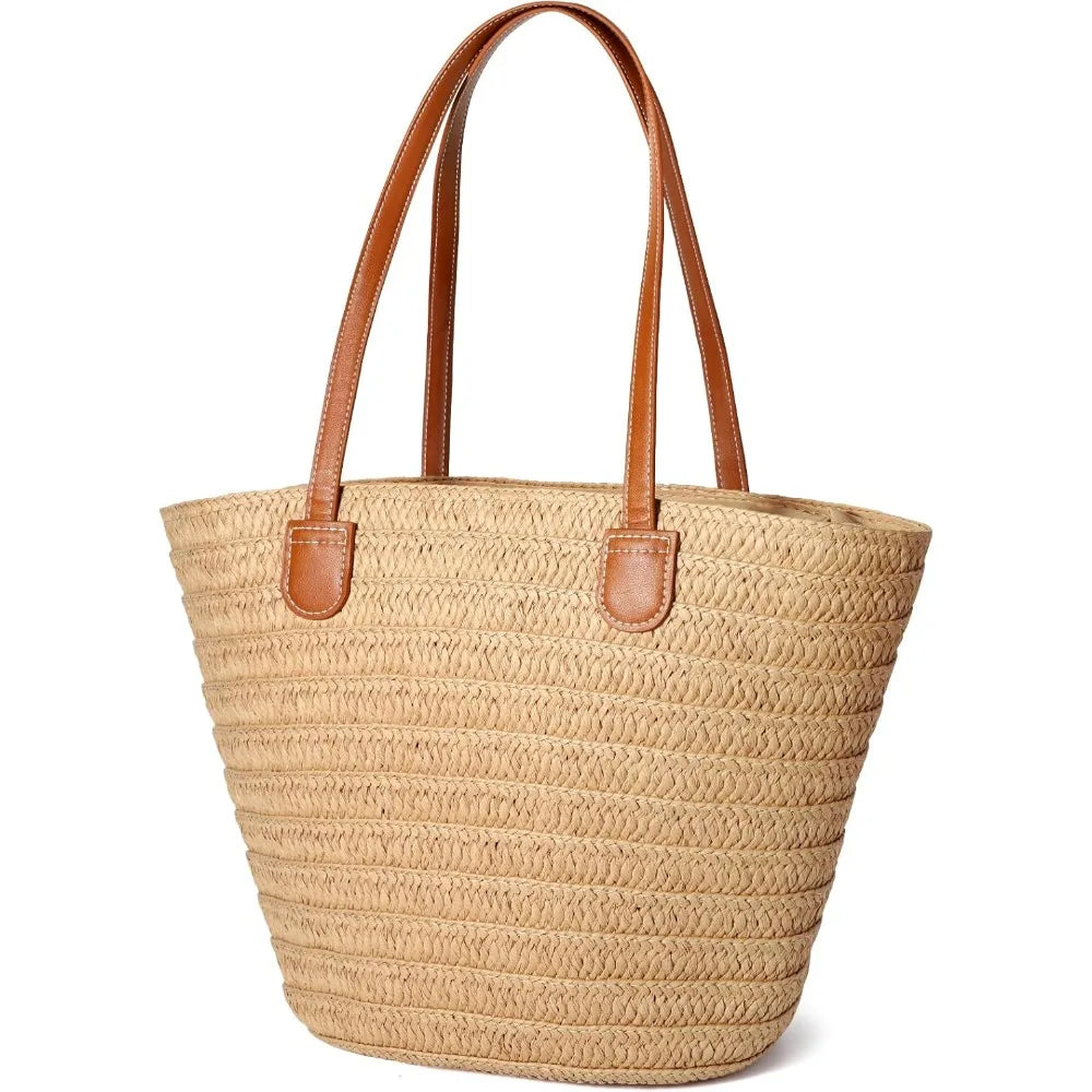 Vieste - Straw Bucket Bag