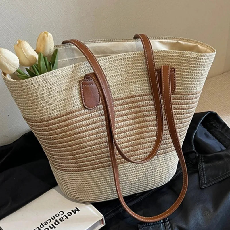 Bonassola - Straw Shoulder Bag