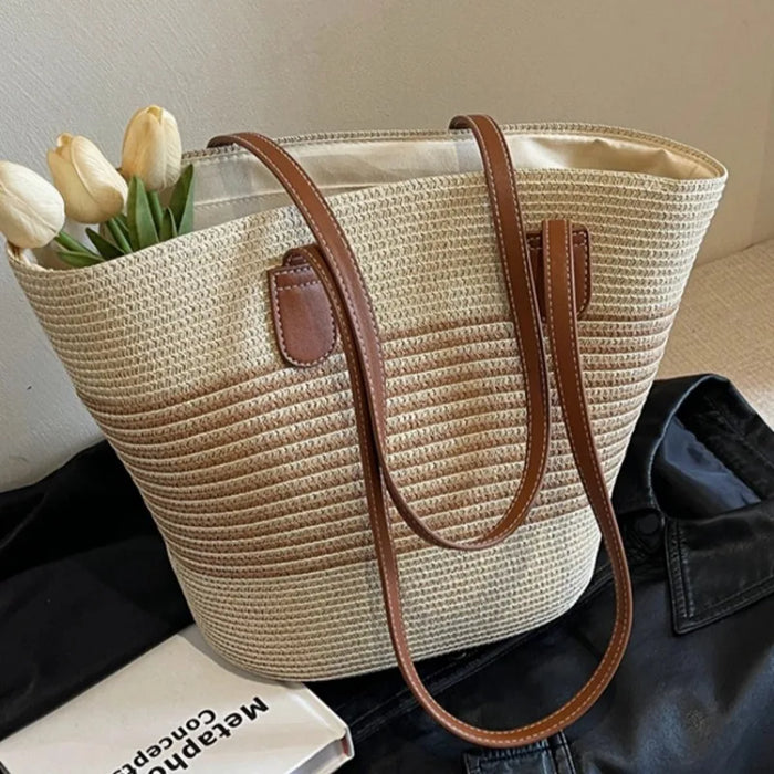 Bonassola - Straw Shoulder Bag