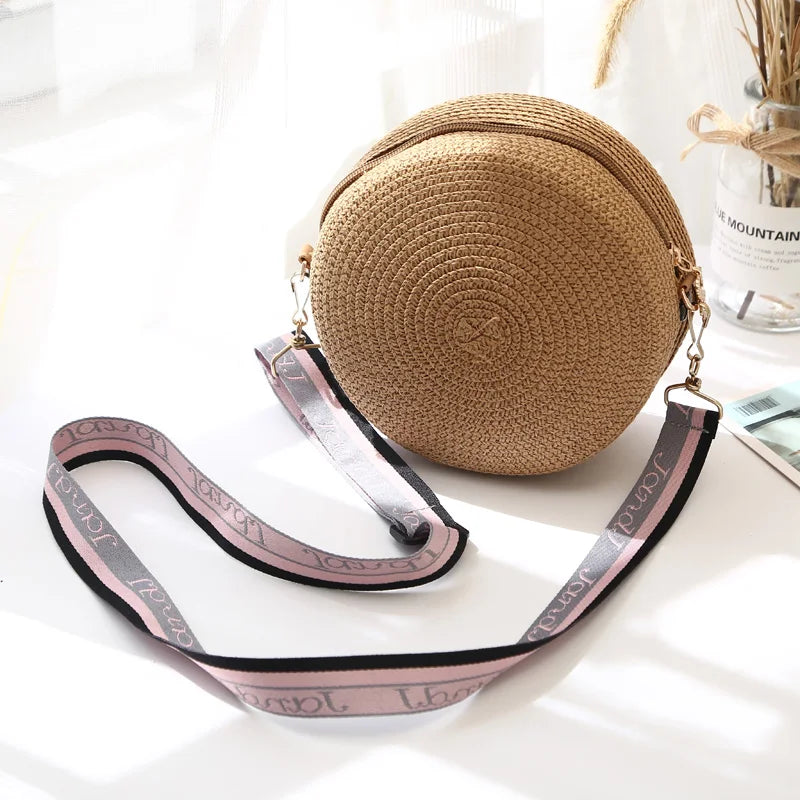 Bosa - Straw Crossbody Bag