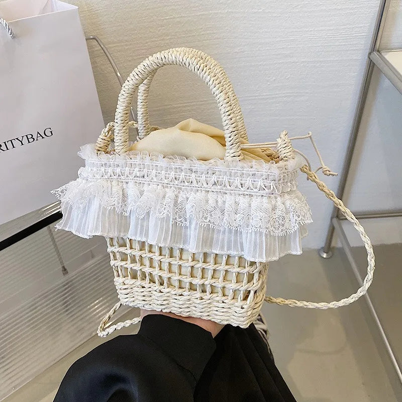 Fethiye - Straw Crossbody Bag