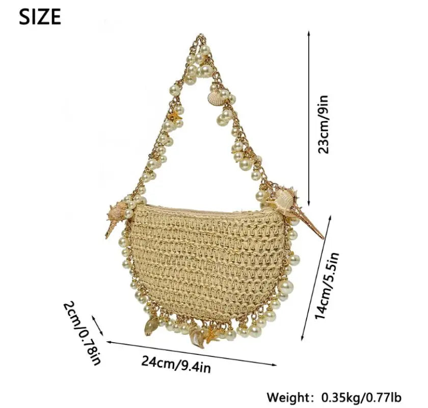 Boccadasse - Straw Crossbody Bag