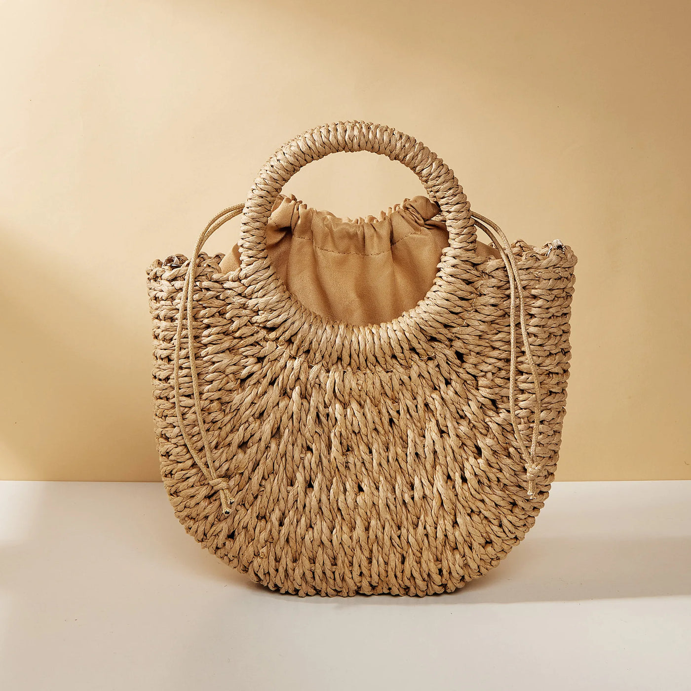 Tharros - Rattan Crossbody Bag