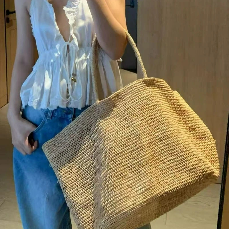 Sanary - Raffia Tote Bag