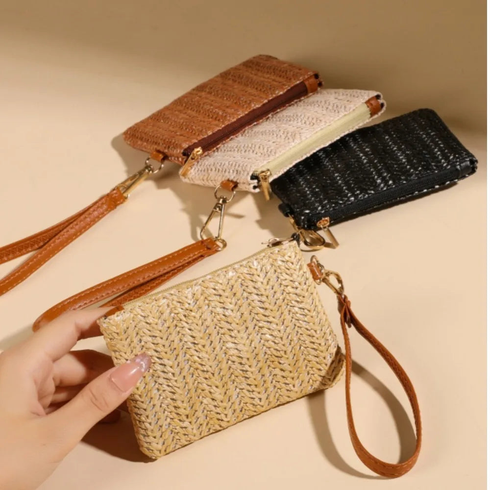 Vejer - Straw Clutch