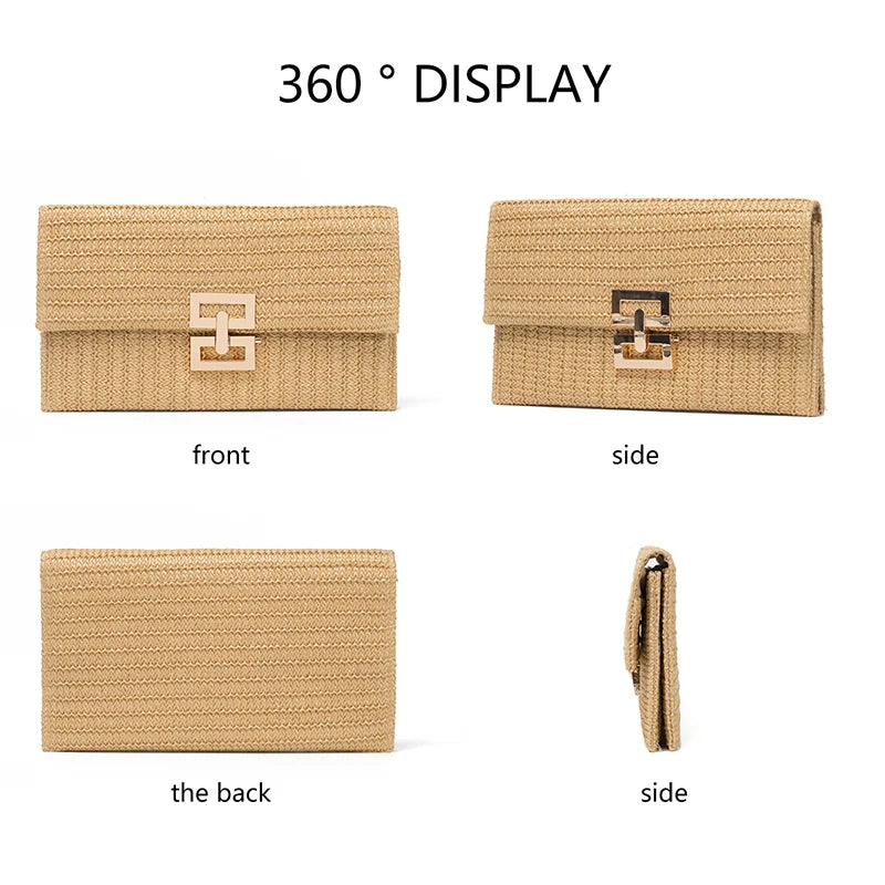 Gaeta - Straw Clutch