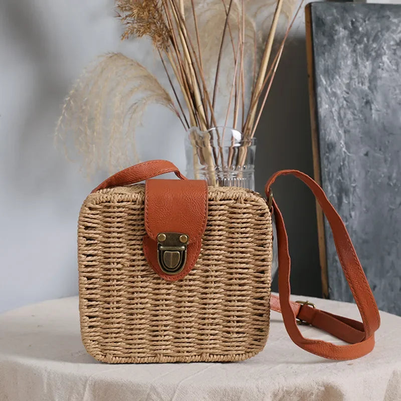 Noli - Rattan Crossbody Bag