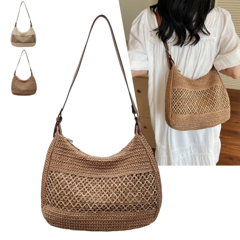 Korcula - Rattan Crossbody Bag