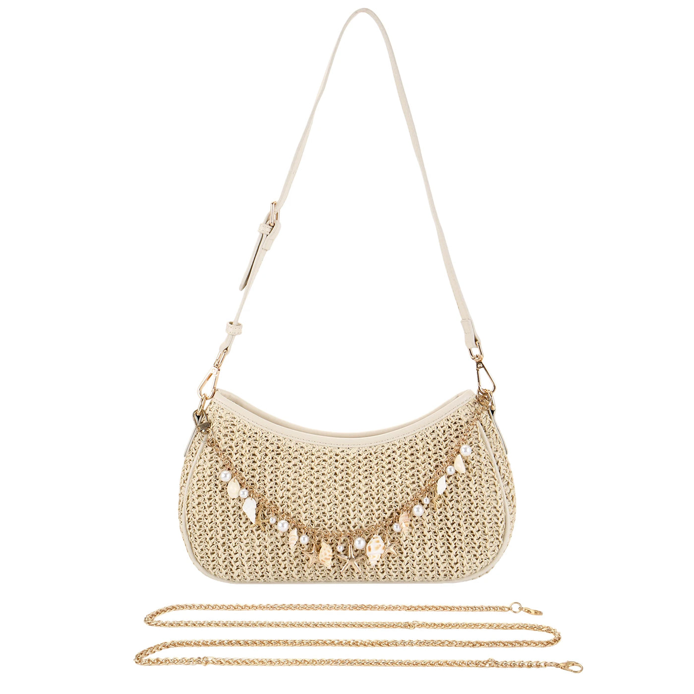 Sestri - Straw Crossbody Bag
