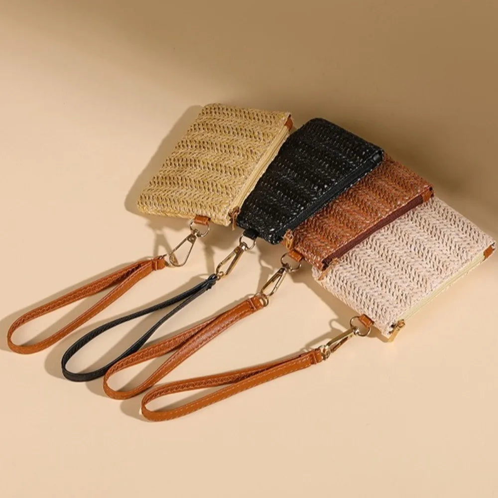 Vejer - Straw Clutch
