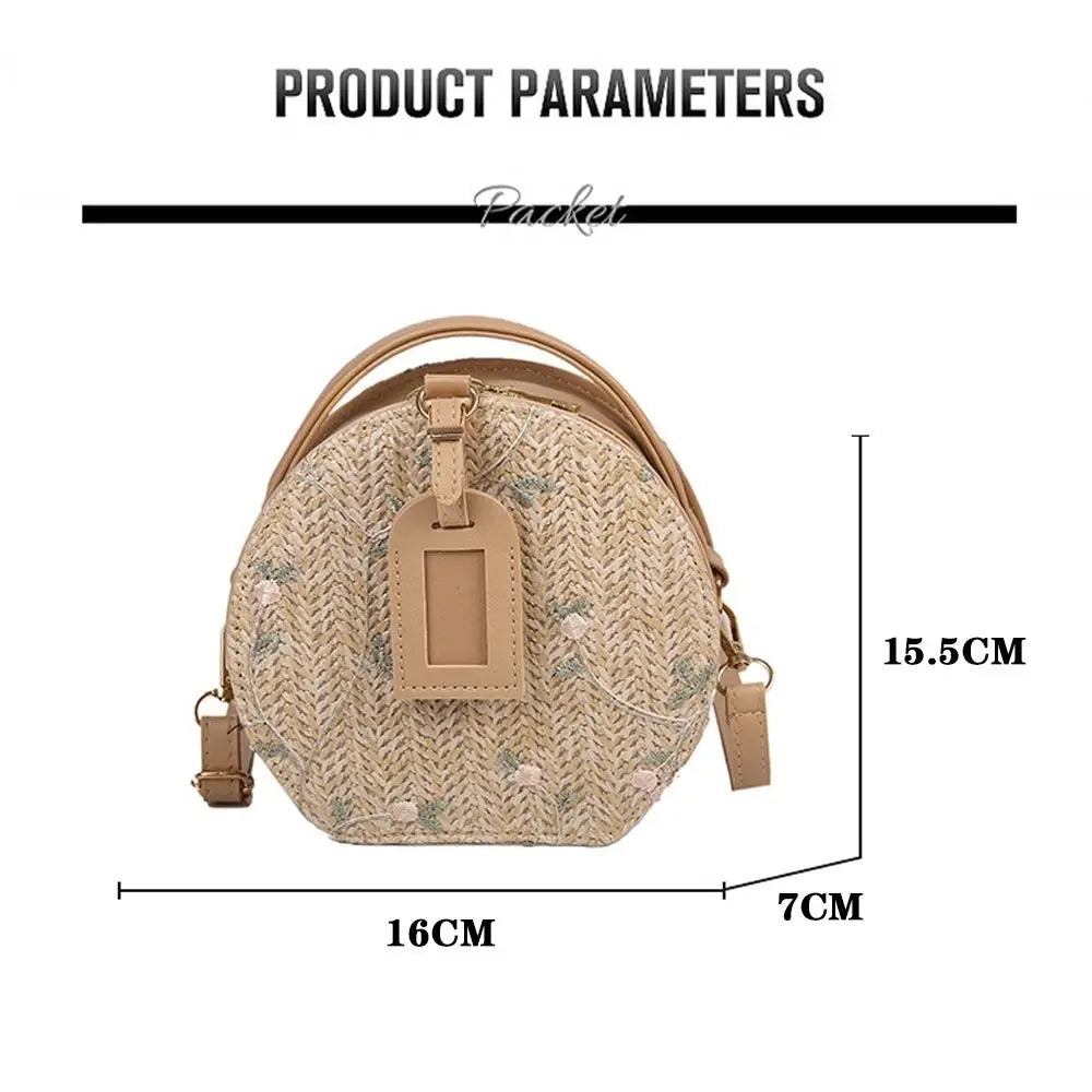 Alacati - Straw Crossbody Bag
