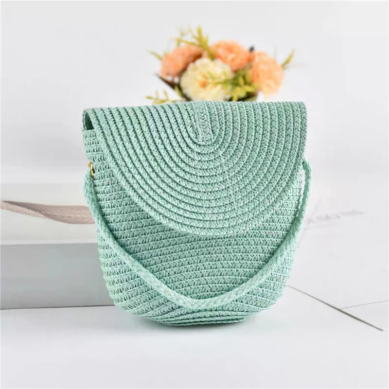 Bordighera - Rattan Crossbody Bag