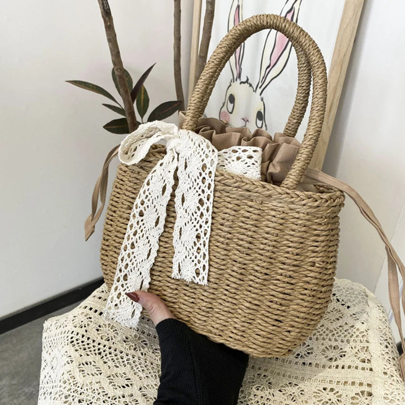 Solta - Rattan Crossbody Bag