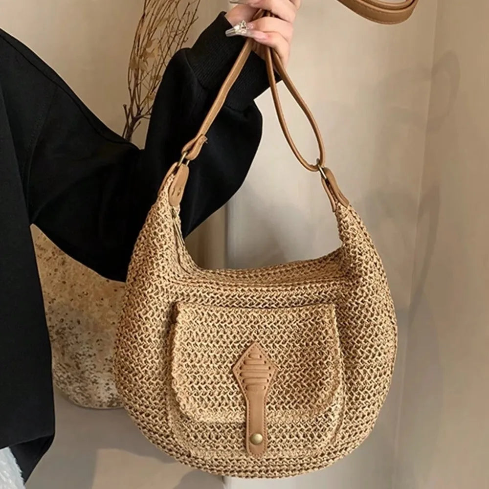 Mljet - Rattan Shoulder Bag