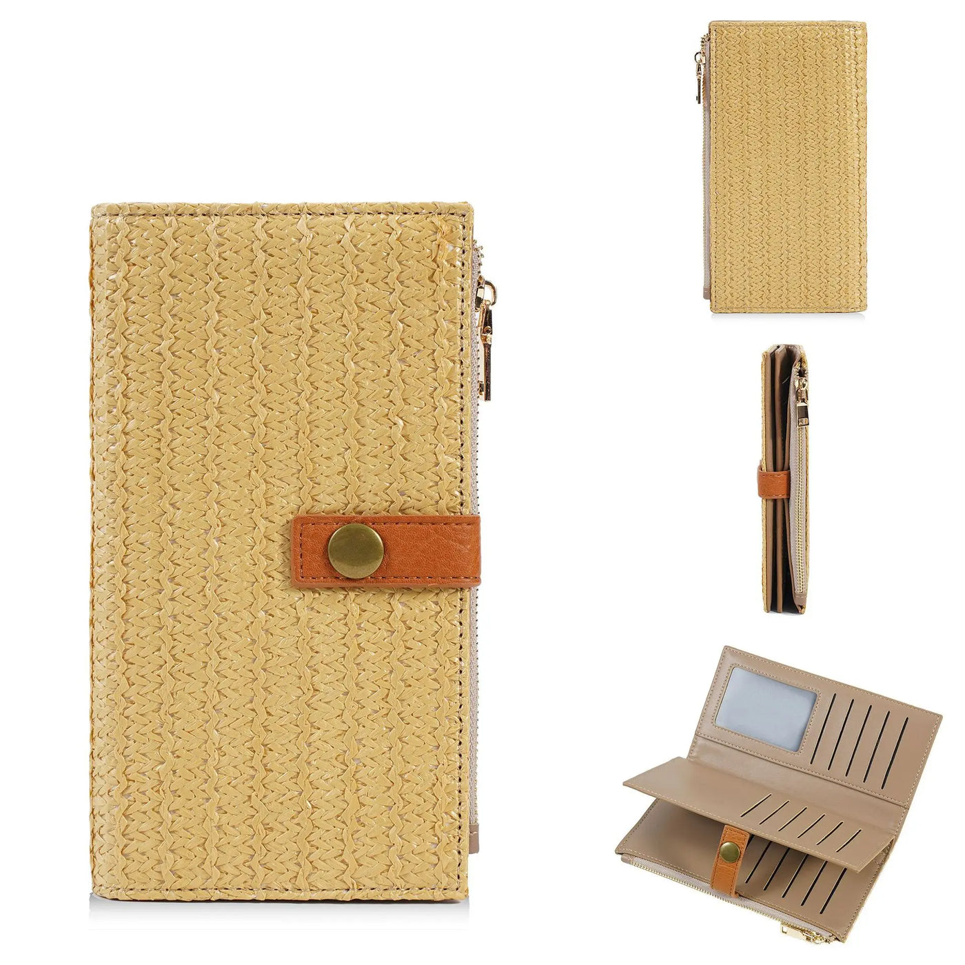 Deia - Straw Clutch