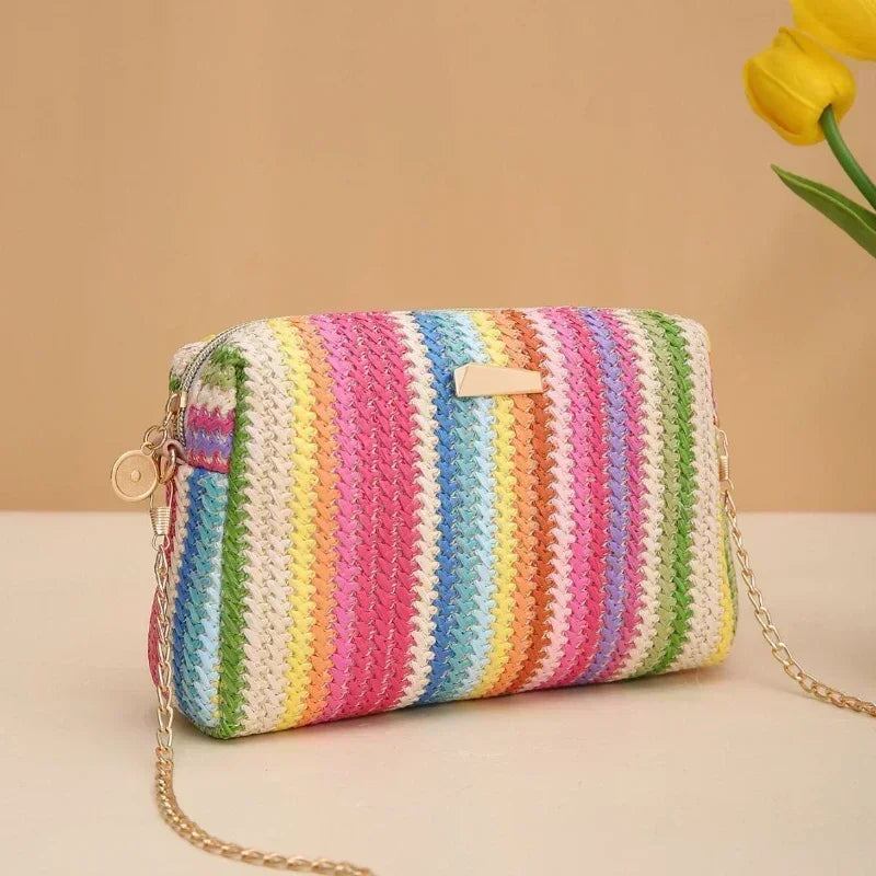 Lagos - Rattan Crossbody Bag