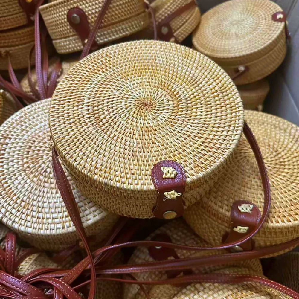 Obidos - Rattan Shoulder Bag