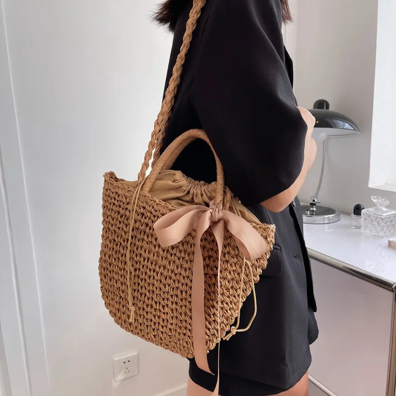 Stintino - Straw Crossbody Bag
