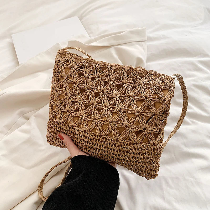 Ortigia - Straw Crossbody Bag