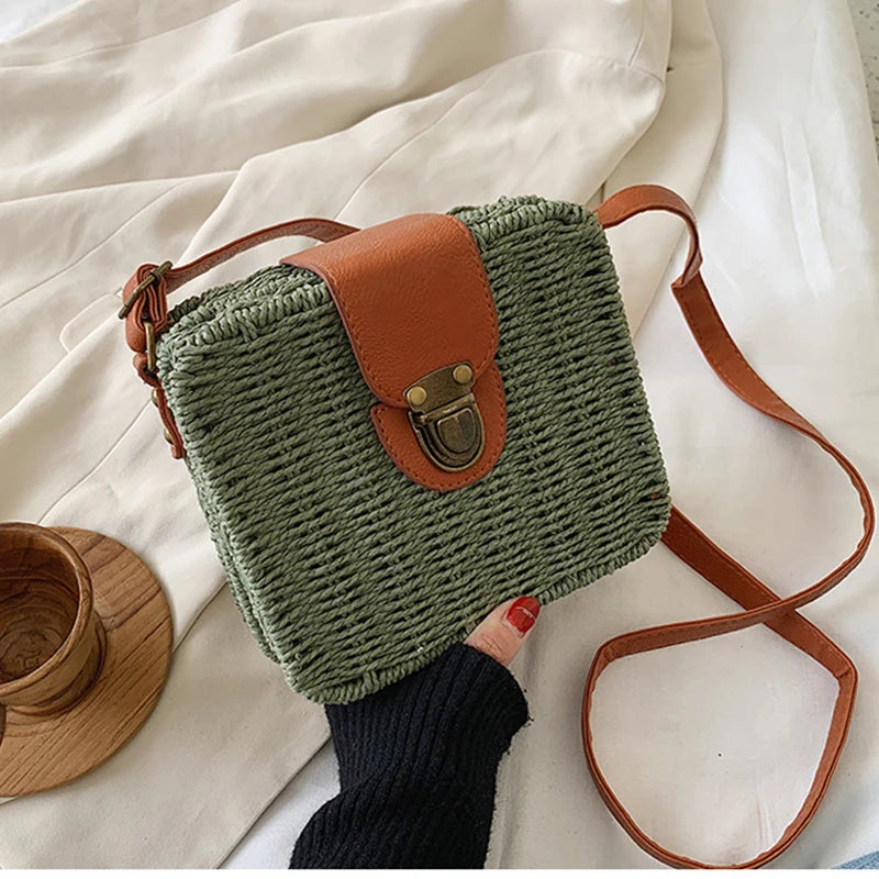 Noli - Rattan Crossbody Bag