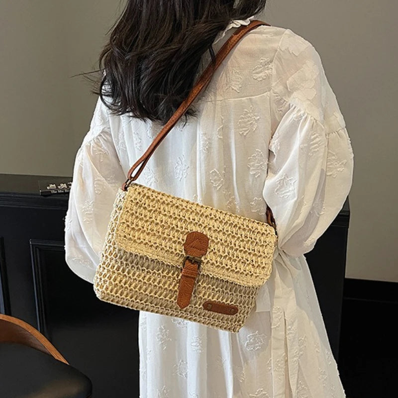 Primosten - Straw Crossbody Bag